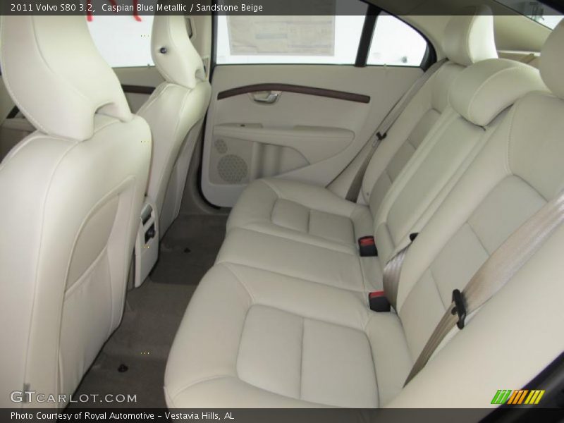 Caspian Blue Metallic / Sandstone Beige 2011 Volvo S80 3.2