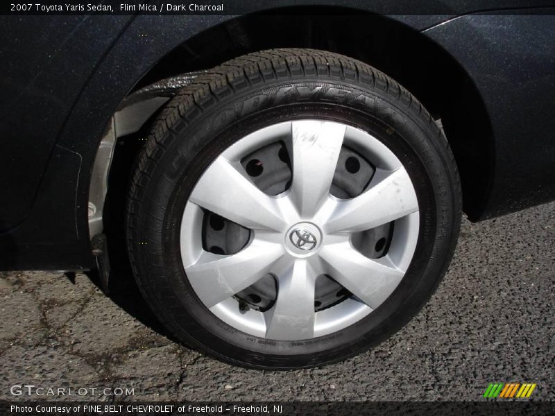 Flint Mica / Dark Charcoal 2007 Toyota Yaris Sedan