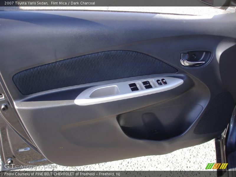 Flint Mica / Dark Charcoal 2007 Toyota Yaris Sedan