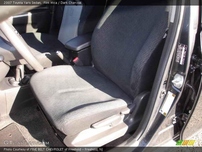 Flint Mica / Dark Charcoal 2007 Toyota Yaris Sedan