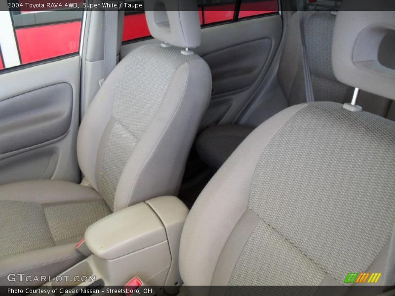 Super White / Taupe 2004 Toyota RAV4 4WD