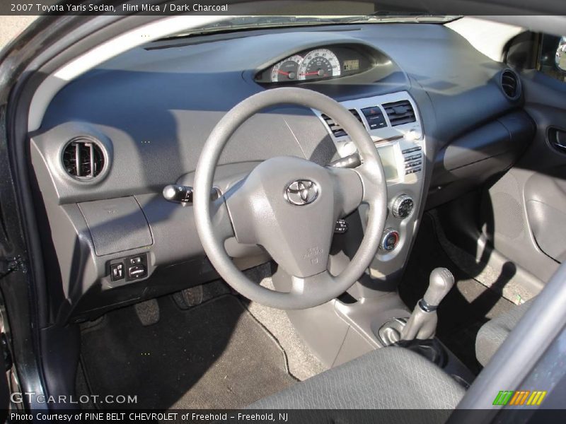 Flint Mica / Dark Charcoal 2007 Toyota Yaris Sedan