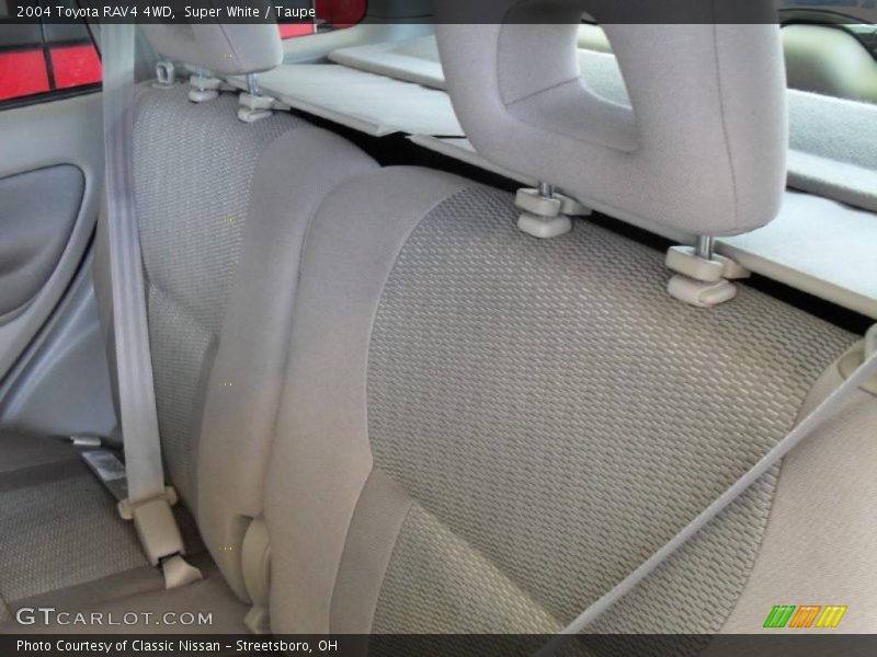 Super White / Taupe 2004 Toyota RAV4 4WD