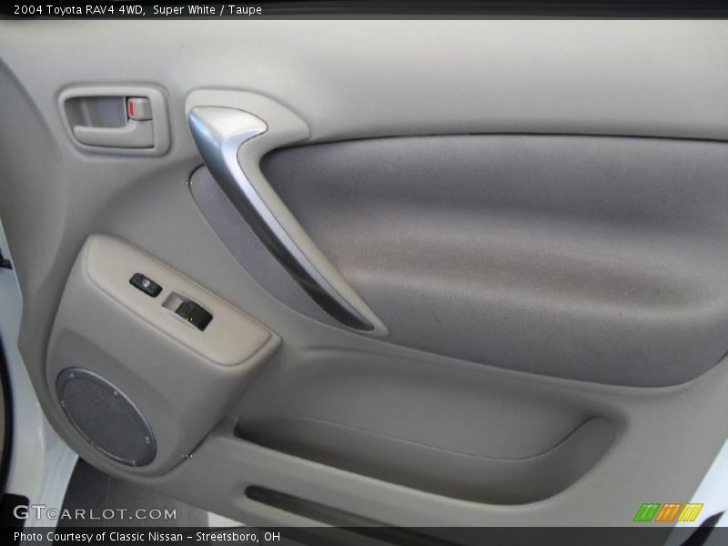 Super White / Taupe 2004 Toyota RAV4 4WD