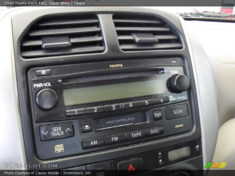 Super White / Taupe 2004 Toyota RAV4 4WD
