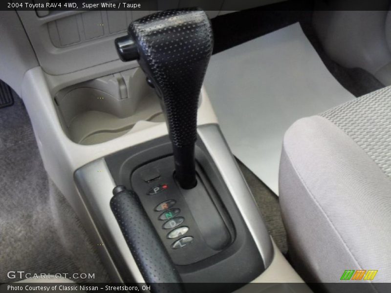 Super White / Taupe 2004 Toyota RAV4 4WD