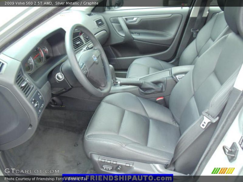 Silver Metallic / Graphite 2009 Volvo S60 2.5T AWD