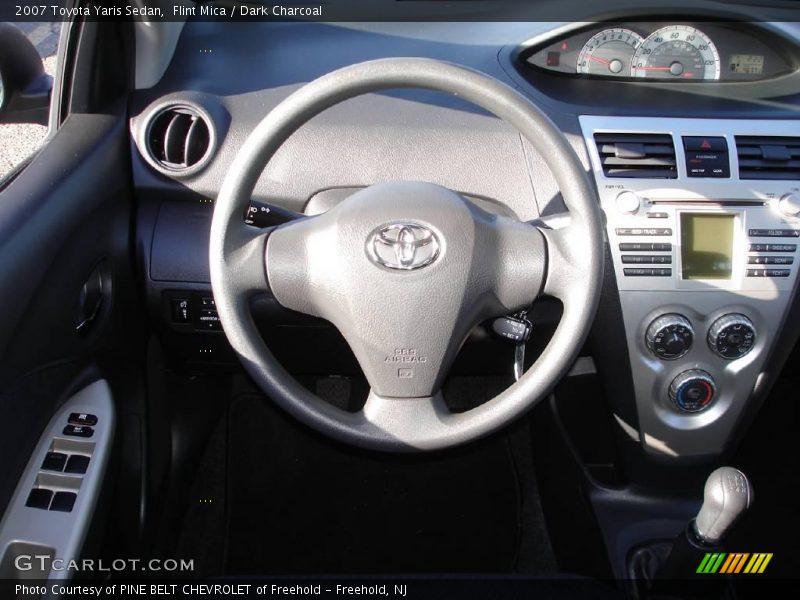 Flint Mica / Dark Charcoal 2007 Toyota Yaris Sedan