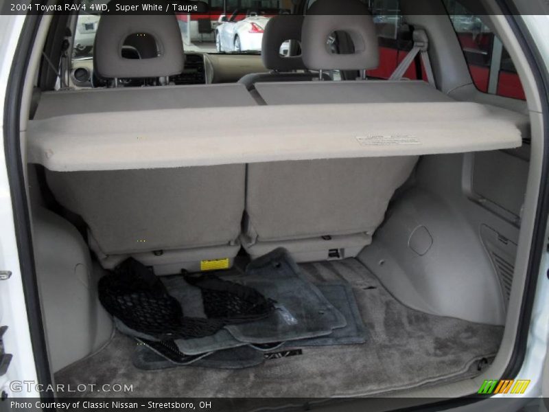 Super White / Taupe 2004 Toyota RAV4 4WD
