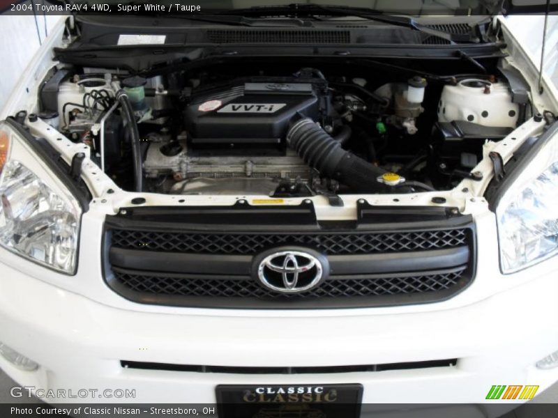 Super White / Taupe 2004 Toyota RAV4 4WD