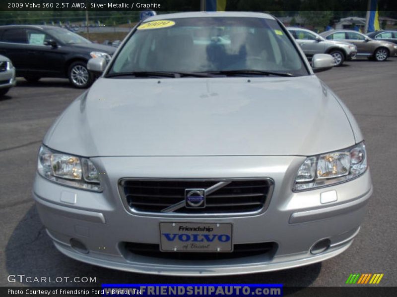 Silver Metallic / Graphite 2009 Volvo S60 2.5T AWD