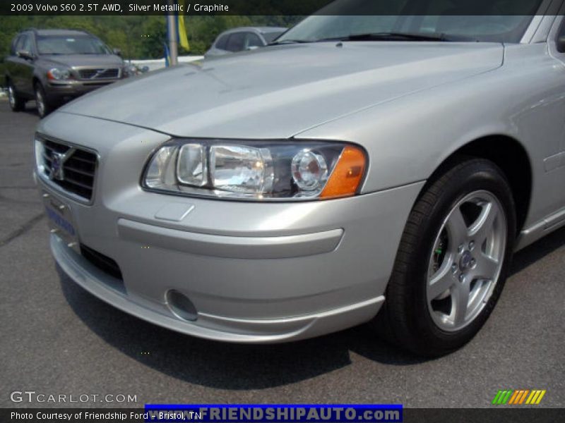 Silver Metallic / Graphite 2009 Volvo S60 2.5T AWD