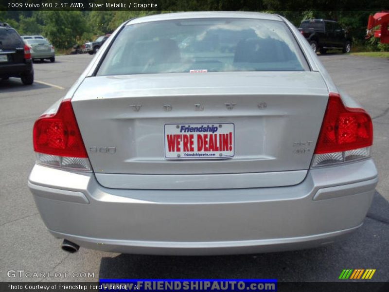 Silver Metallic / Graphite 2009 Volvo S60 2.5T AWD