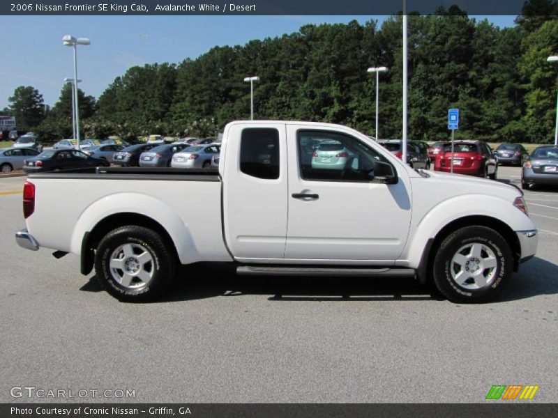 Avalanche White / Desert 2006 Nissan Frontier SE King Cab