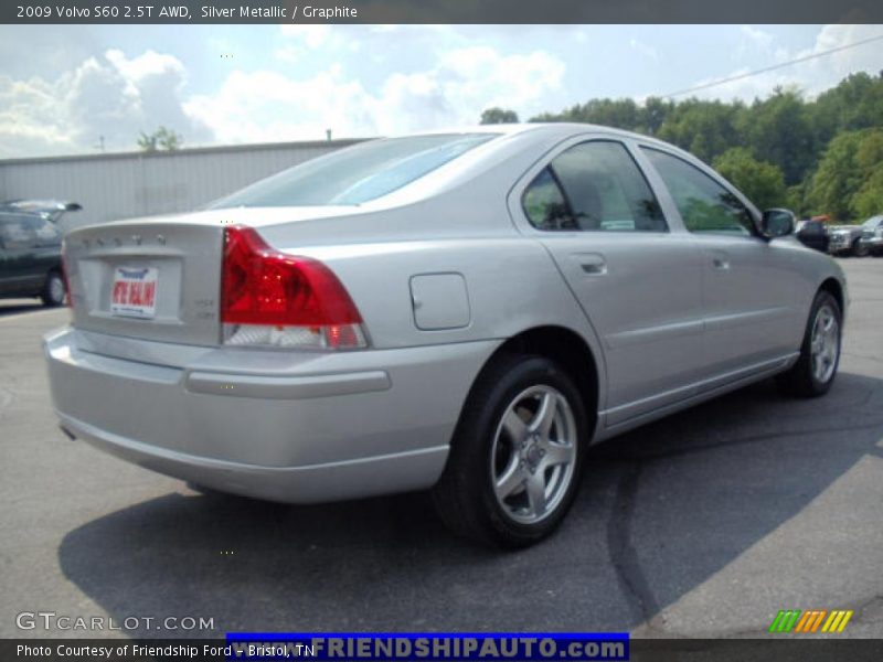Silver Metallic / Graphite 2009 Volvo S60 2.5T AWD