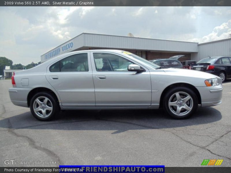 Silver Metallic / Graphite 2009 Volvo S60 2.5T AWD