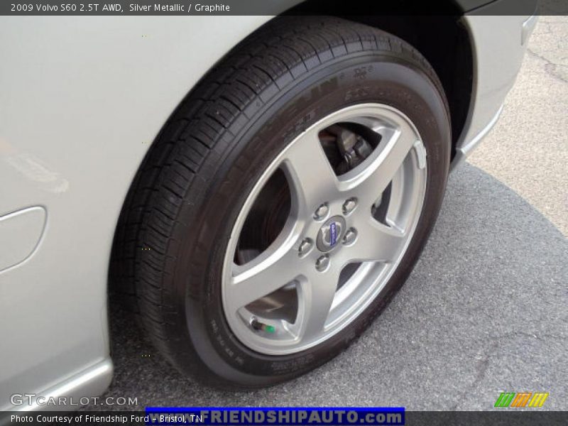 Silver Metallic / Graphite 2009 Volvo S60 2.5T AWD