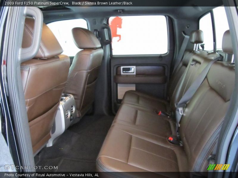 Black / Sienna Brown Leather/Black 2009 Ford F150 Platinum SuperCrew