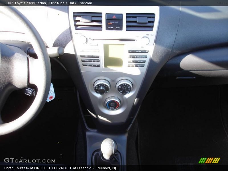 Flint Mica / Dark Charcoal 2007 Toyota Yaris Sedan