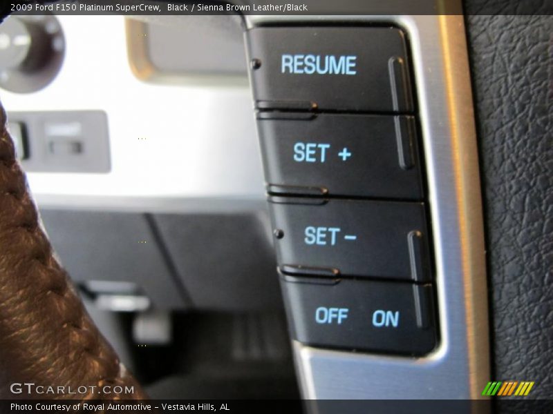 Black / Sienna Brown Leather/Black 2009 Ford F150 Platinum SuperCrew