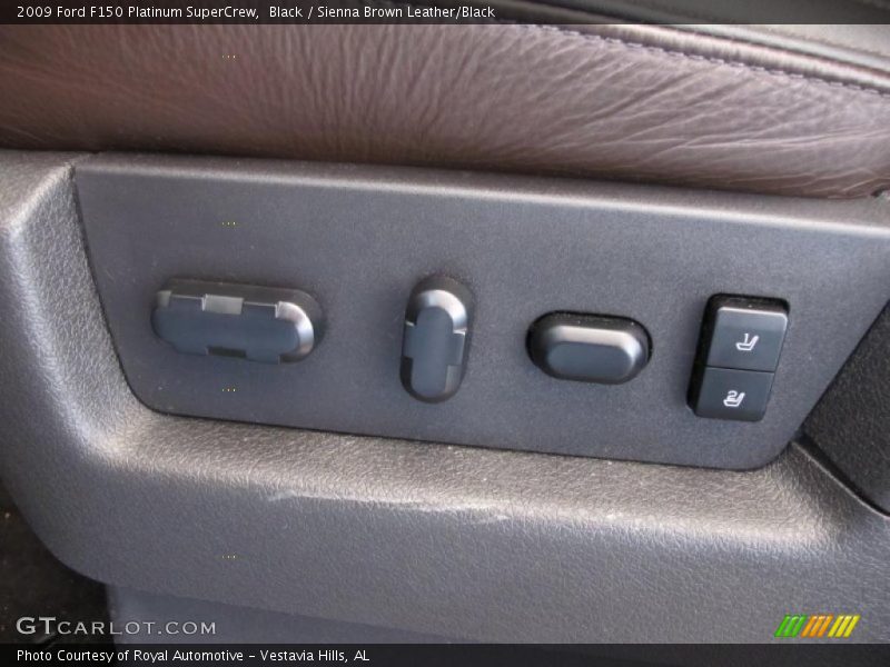 Black / Sienna Brown Leather/Black 2009 Ford F150 Platinum SuperCrew