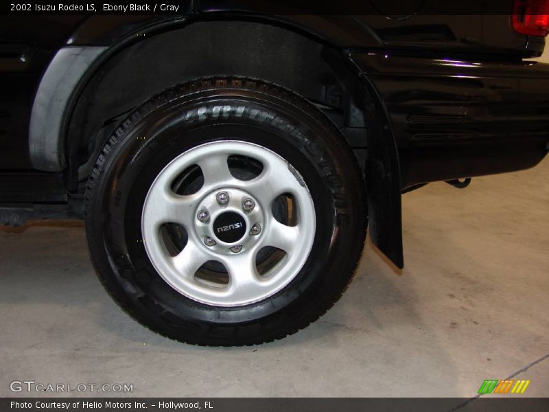 Ebony Black / Gray 2002 Isuzu Rodeo LS