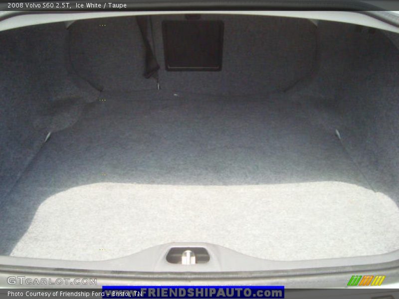 Ice White / Taupe 2008 Volvo S60 2.5T