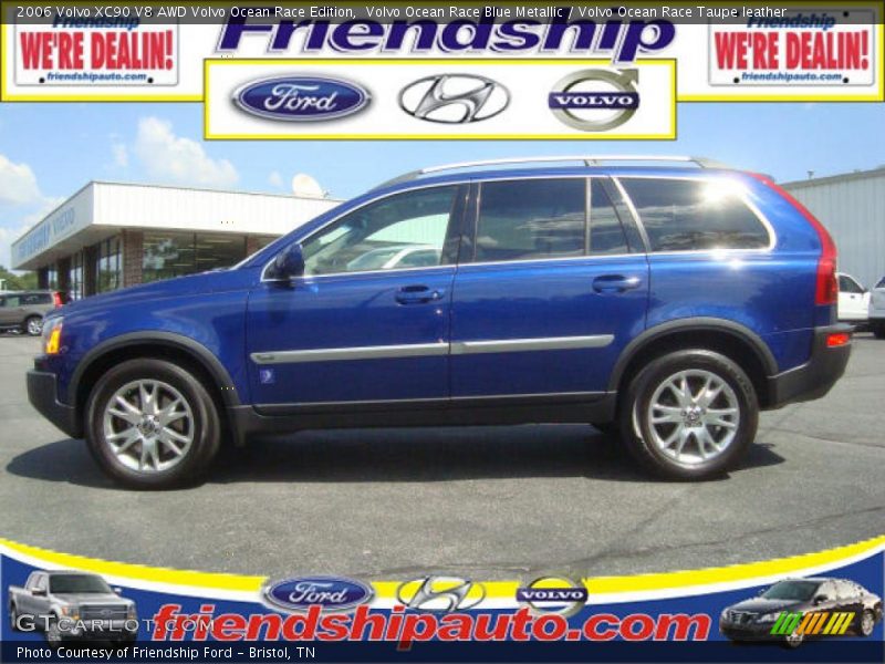 Volvo Ocean Race Blue Metallic / Volvo Ocean Race Taupe leather 2006 Volvo XC90 V8 AWD Volvo Ocean Race Edition