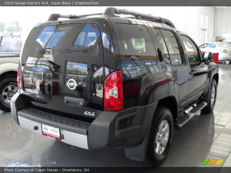 Super Black / Graphite/Steel 2009 Nissan Xterra S 4x4