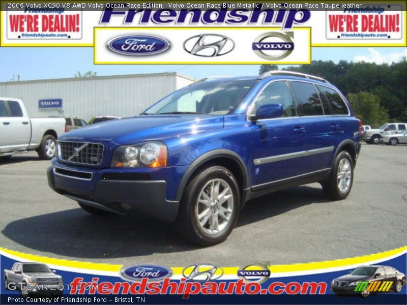 Volvo Ocean Race Blue Metallic / Volvo Ocean Race Taupe leather 2006 Volvo XC90 V8 AWD Volvo Ocean Race Edition