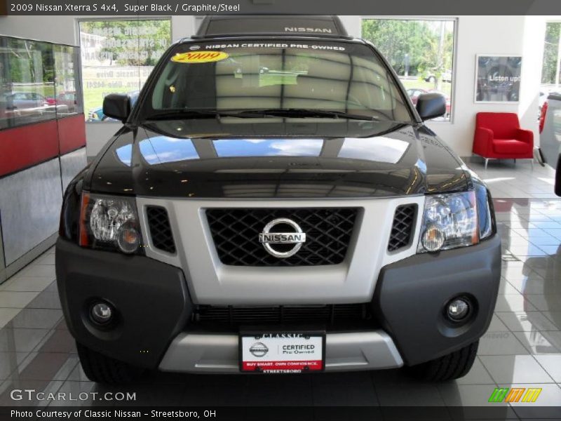 Super Black / Graphite/Steel 2009 Nissan Xterra S 4x4