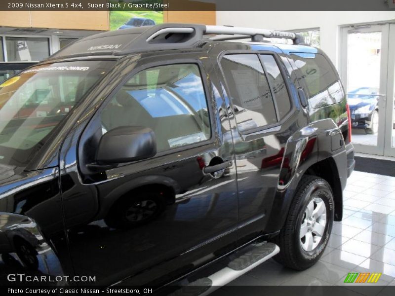 Super Black / Graphite/Steel 2009 Nissan Xterra S 4x4