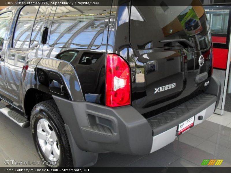 Super Black / Graphite/Steel 2009 Nissan Xterra S 4x4