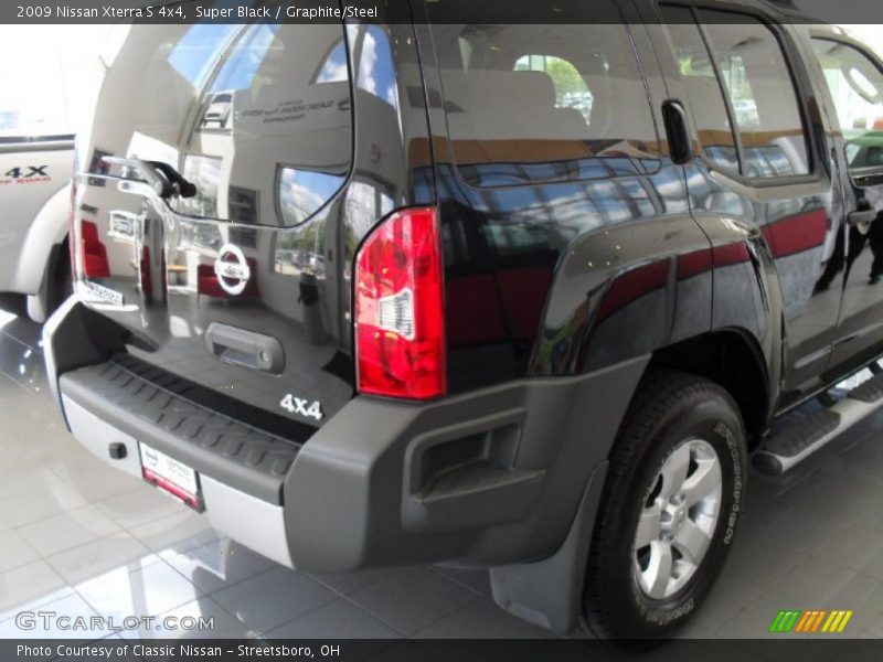 Super Black / Graphite/Steel 2009 Nissan Xterra S 4x4