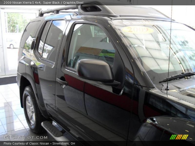 Super Black / Graphite/Steel 2009 Nissan Xterra S 4x4