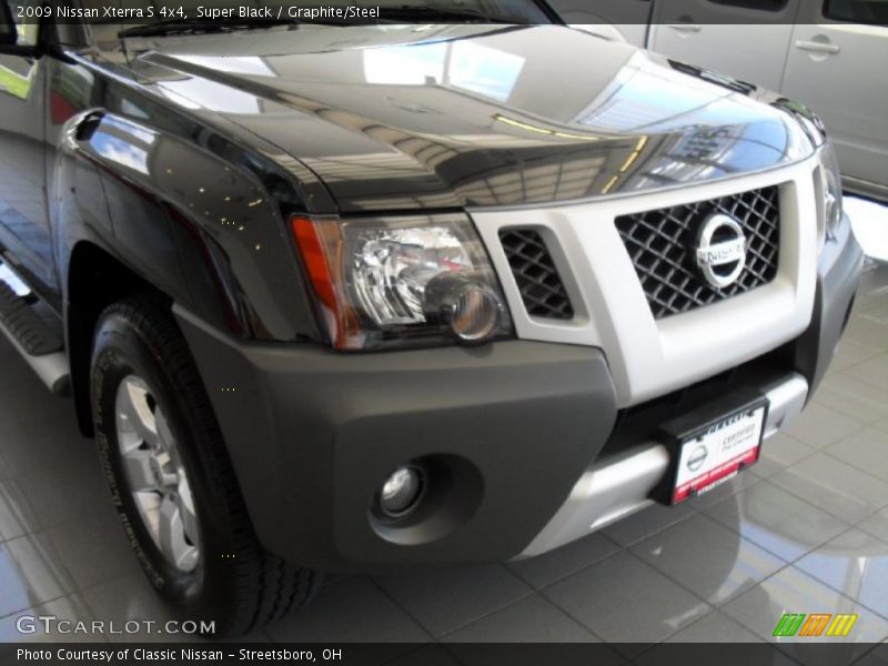 Super Black / Graphite/Steel 2009 Nissan Xterra S 4x4