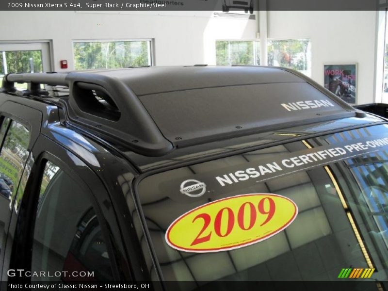 Super Black / Graphite/Steel 2009 Nissan Xterra S 4x4