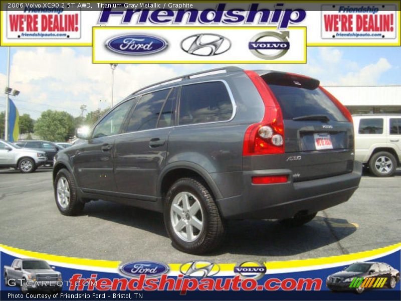 Titanium Gray Metallic / Graphite 2006 Volvo XC90 2.5T AWD