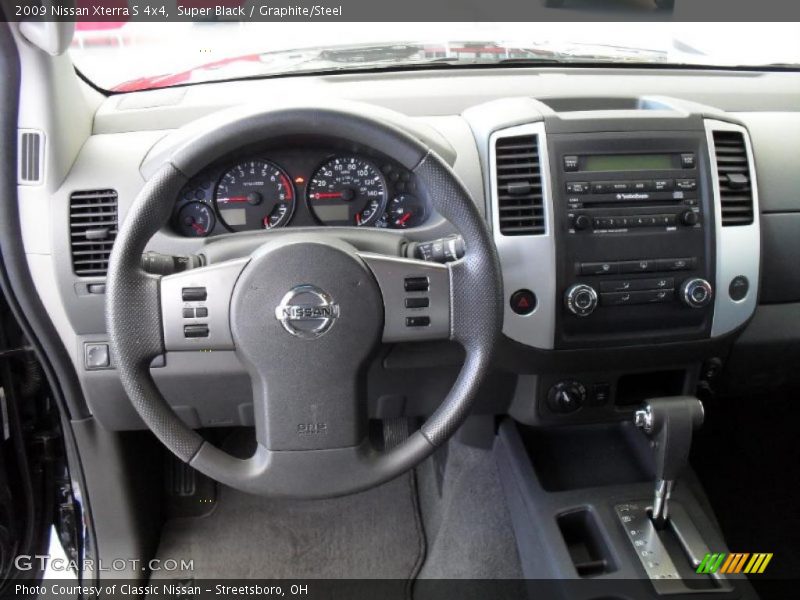 Super Black / Graphite/Steel 2009 Nissan Xterra S 4x4