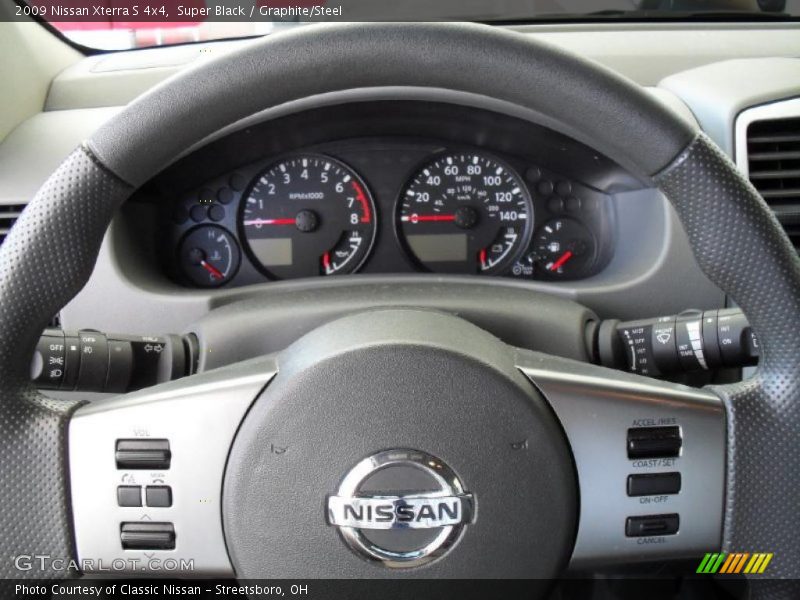 Super Black / Graphite/Steel 2009 Nissan Xterra S 4x4