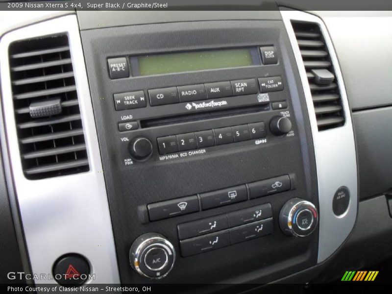 Super Black / Graphite/Steel 2009 Nissan Xterra S 4x4