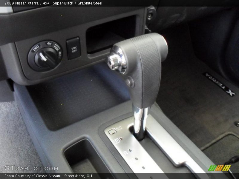 Super Black / Graphite/Steel 2009 Nissan Xterra S 4x4