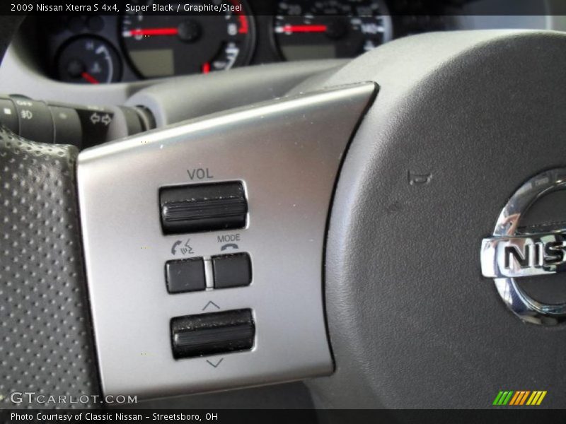 Super Black / Graphite/Steel 2009 Nissan Xterra S 4x4