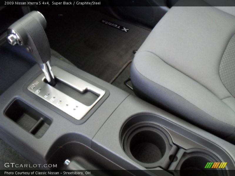 Super Black / Graphite/Steel 2009 Nissan Xterra S 4x4