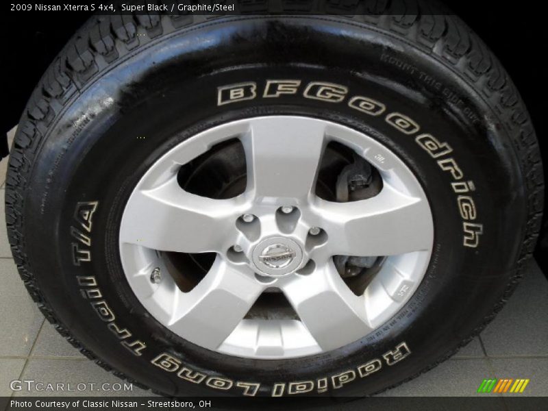 Super Black / Graphite/Steel 2009 Nissan Xterra S 4x4