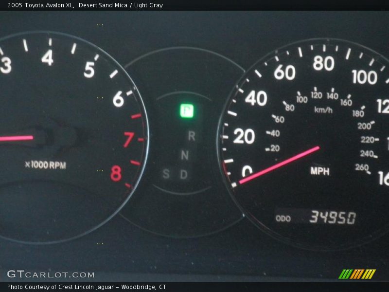 Desert Sand Mica / Light Gray 2005 Toyota Avalon XL