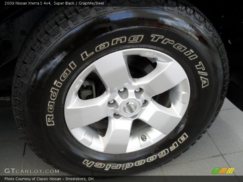 Super Black / Graphite/Steel 2009 Nissan Xterra S 4x4