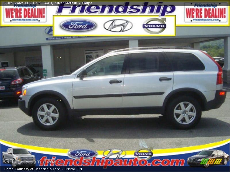 Silver Metallic / Taupe 2005 Volvo XC90 2.5T AWD