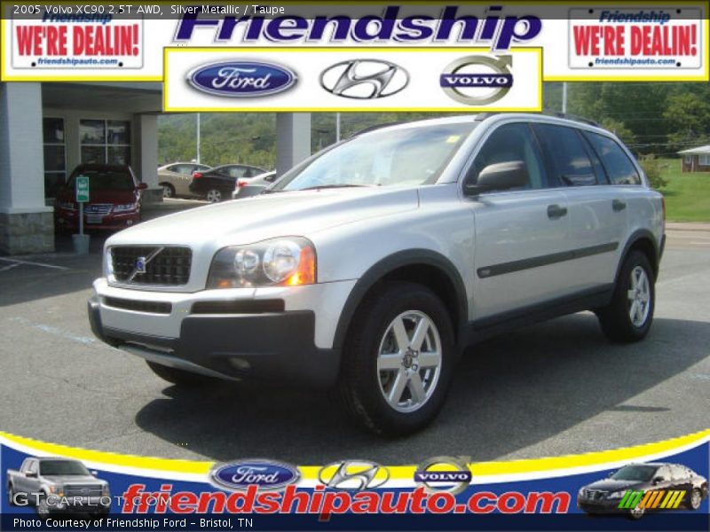 Silver Metallic / Taupe 2005 Volvo XC90 2.5T AWD