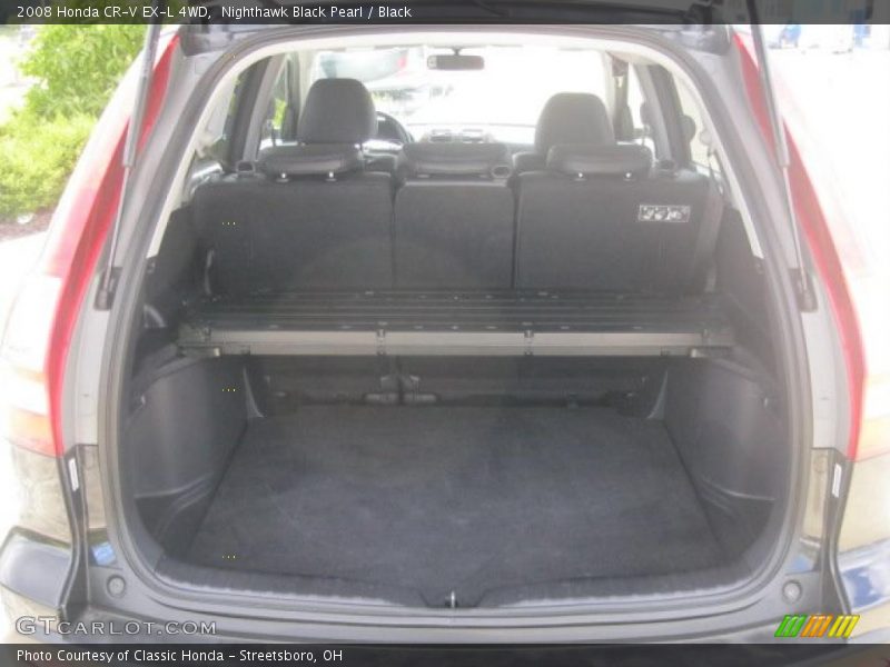 Nighthawk Black Pearl / Black 2008 Honda CR-V EX-L 4WD